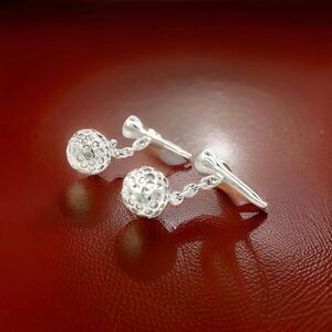 Tiffany & Co Estate Golf Ball Cufflinks Sterling Silver 15.39 Grams TIF777